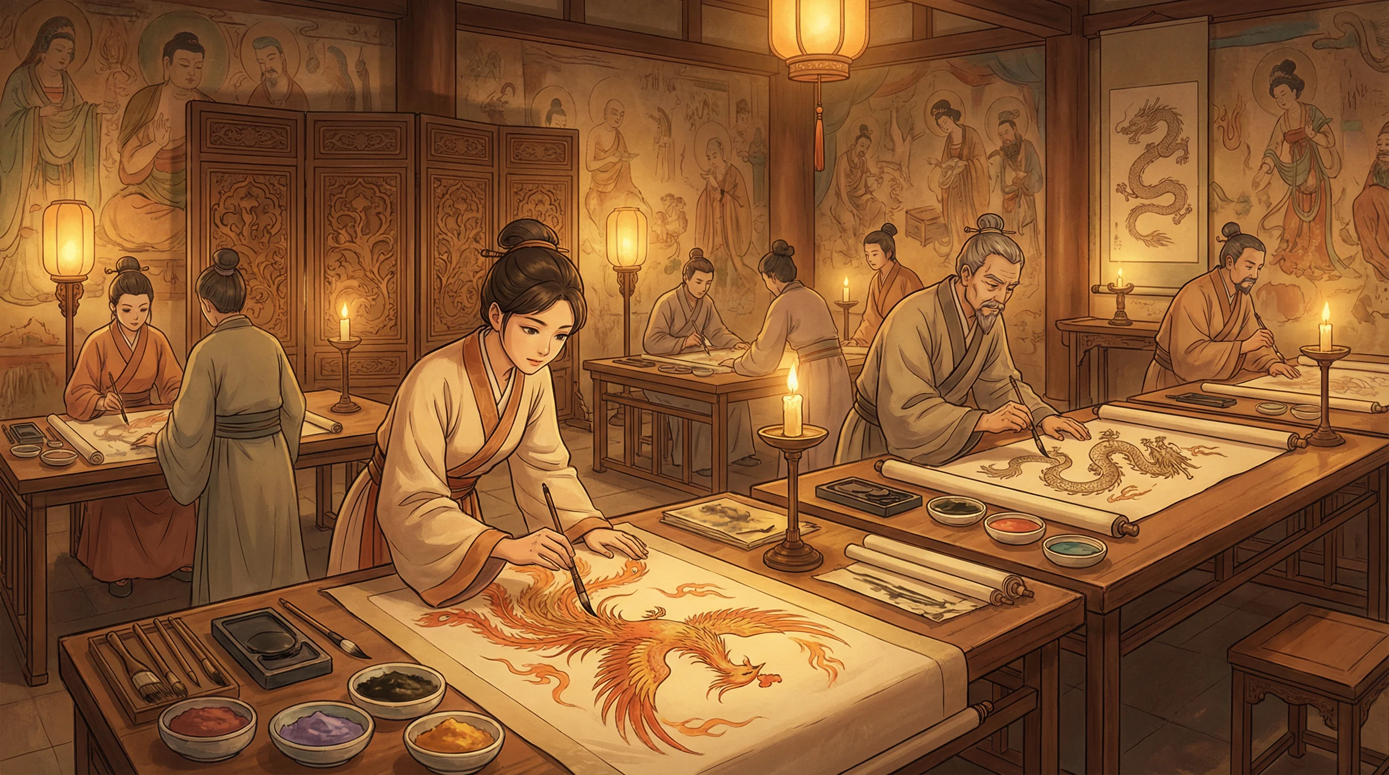 画师入驻 - 快穿之媚沉h 国风动漫画师
